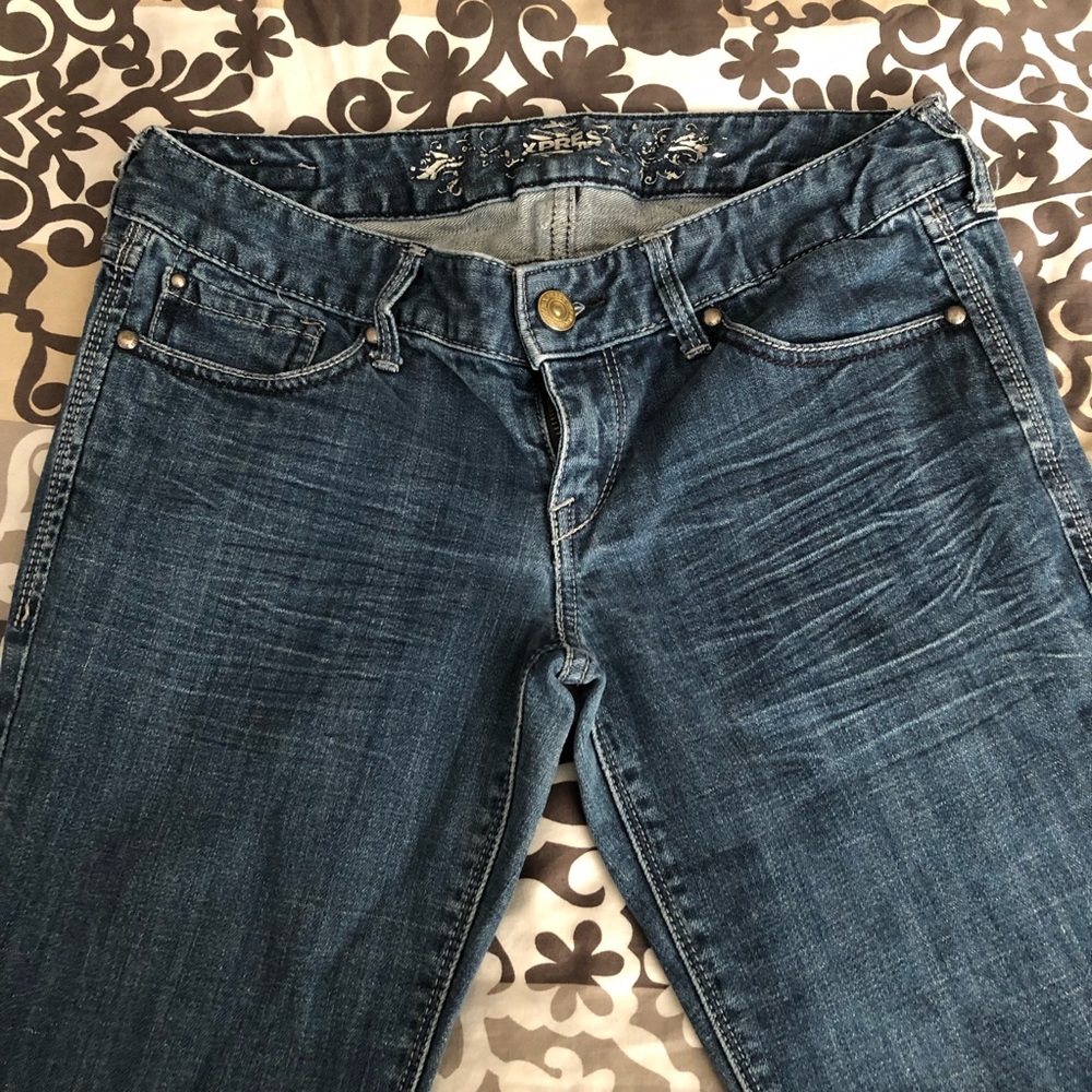 Express Barely Boot Jeans - Picture 2 of 6